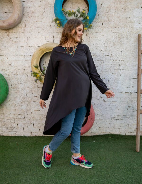 Tonic flowy top - Black, XL