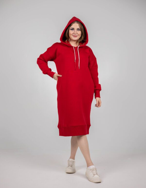 The Cool Mom Dress - Red, S