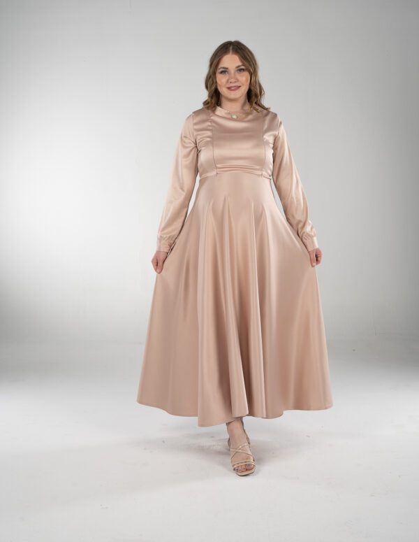The Cocktail Maxi Satin Maternity Dress