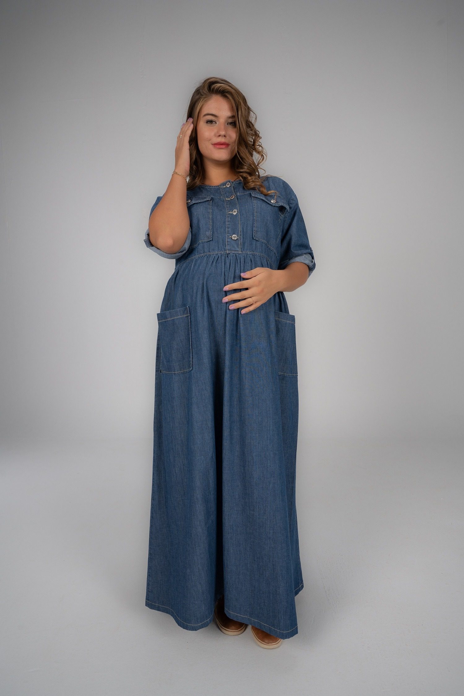 The Maxi Jeans Dress