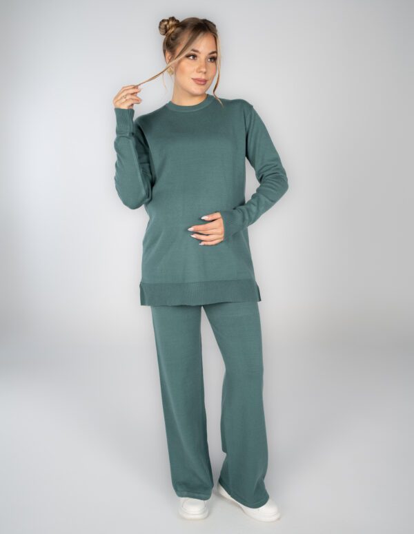 The Everyday Knit Set - Green, S