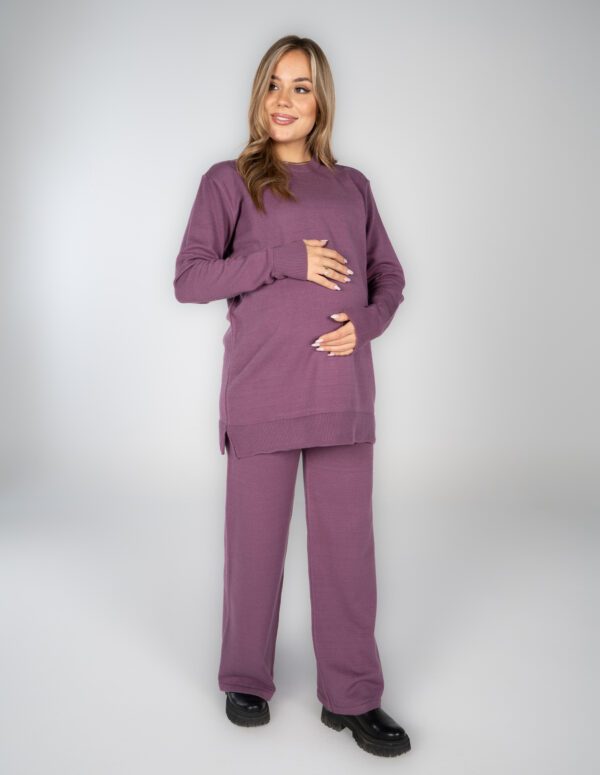 The Everyday Knit Set - Purple, XXL