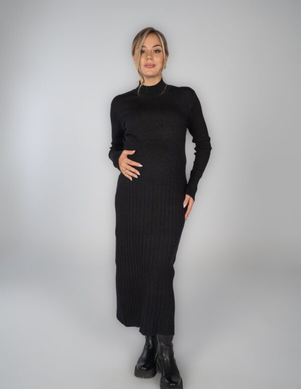 Plisse knitted Dress