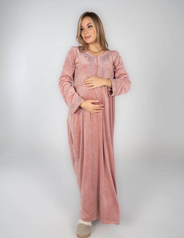 WN204 - Maxi Gown - Pink, XL