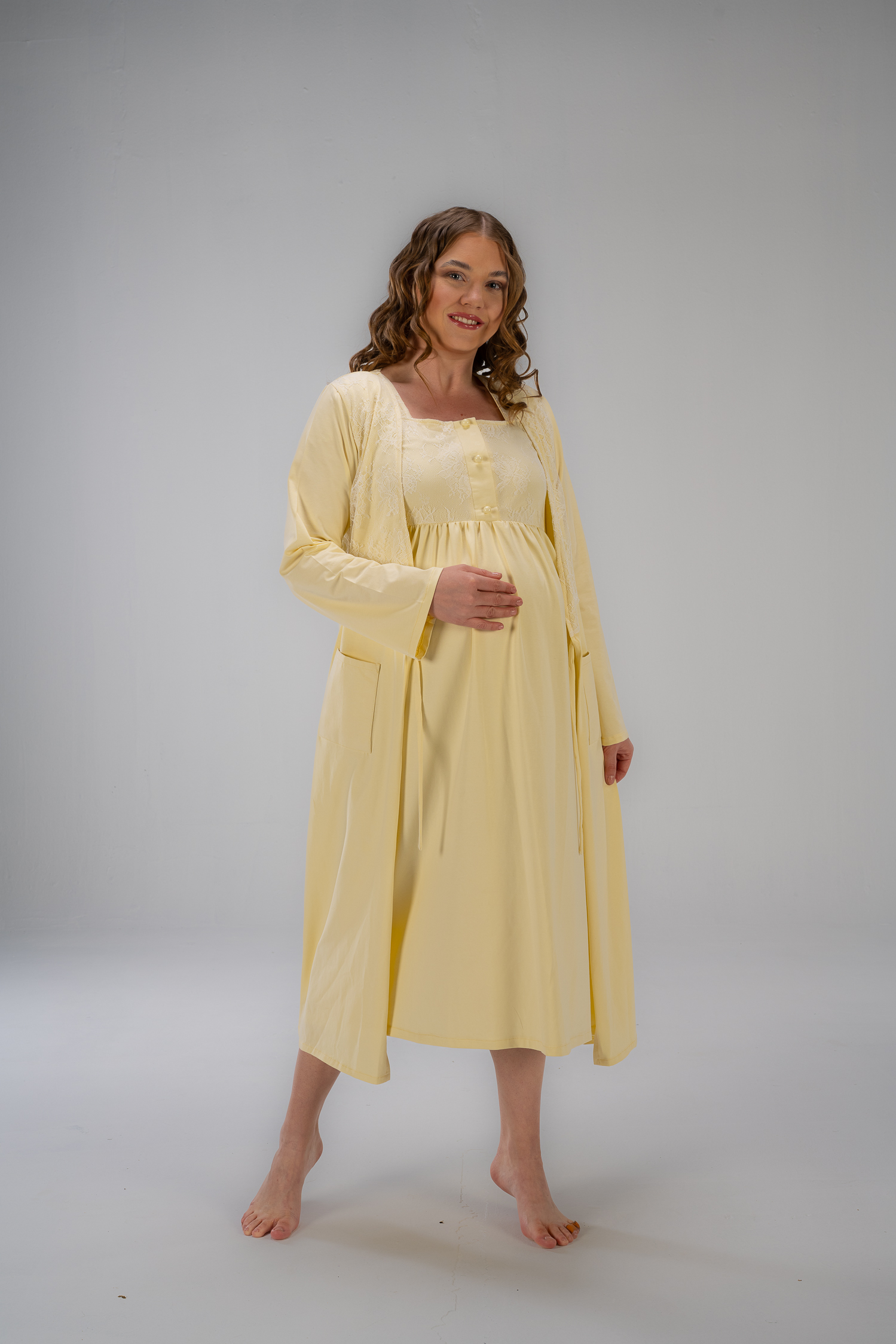 maternity nightgown summer in 5 colors