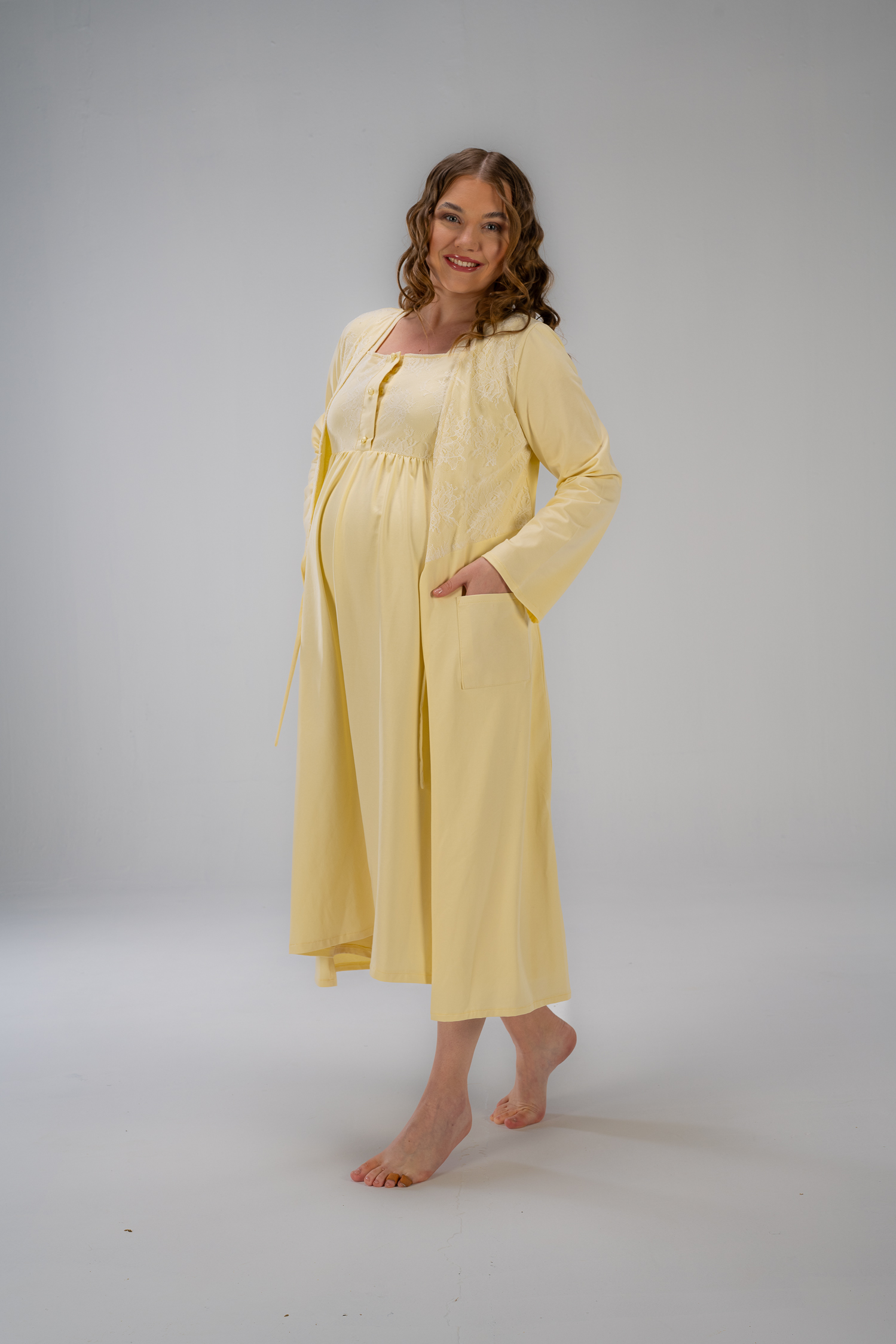 maternity nightgown summer in 5 colors