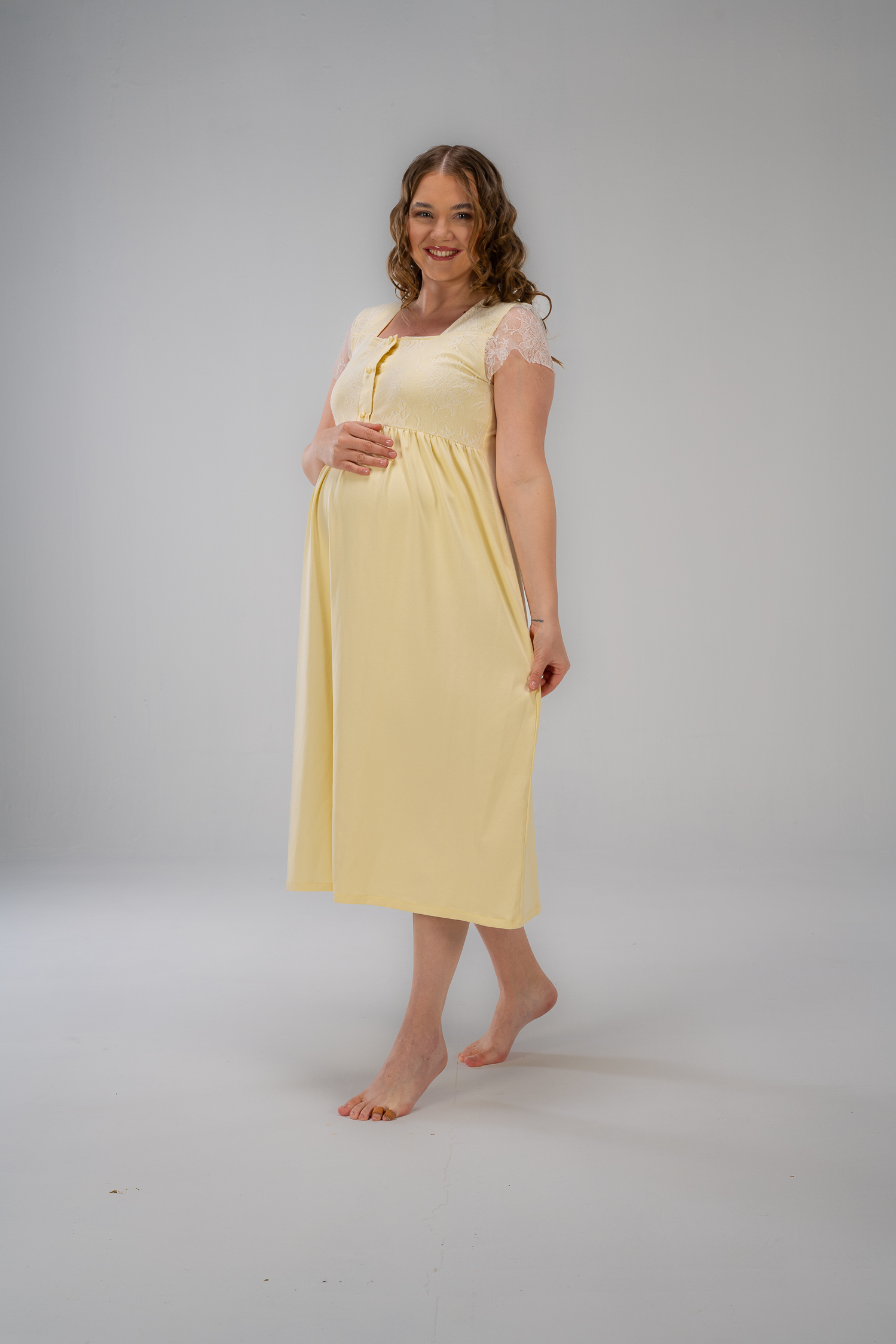 maternity nightgown summer in 5 colors