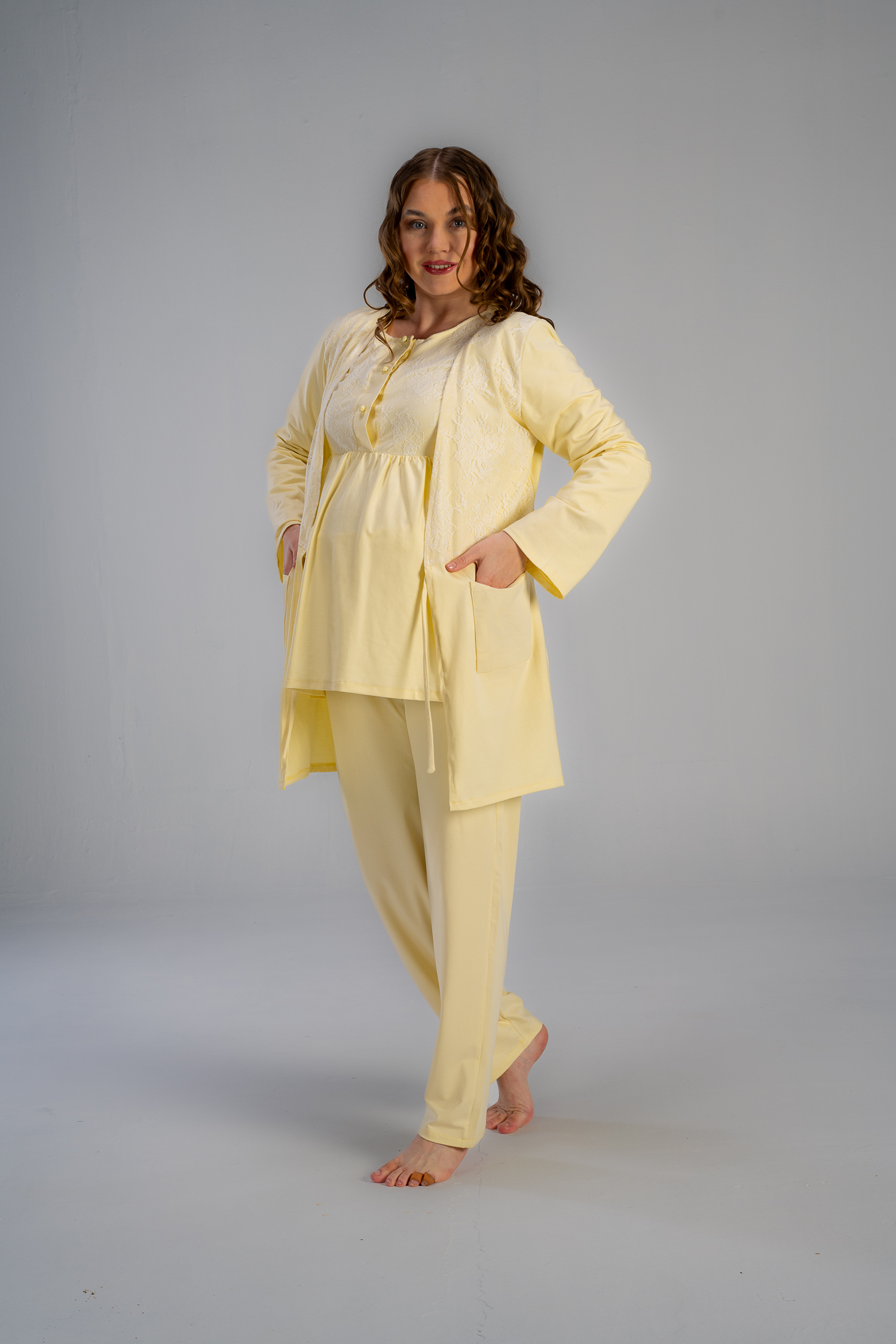 cotton summer maternity pj from mom to be