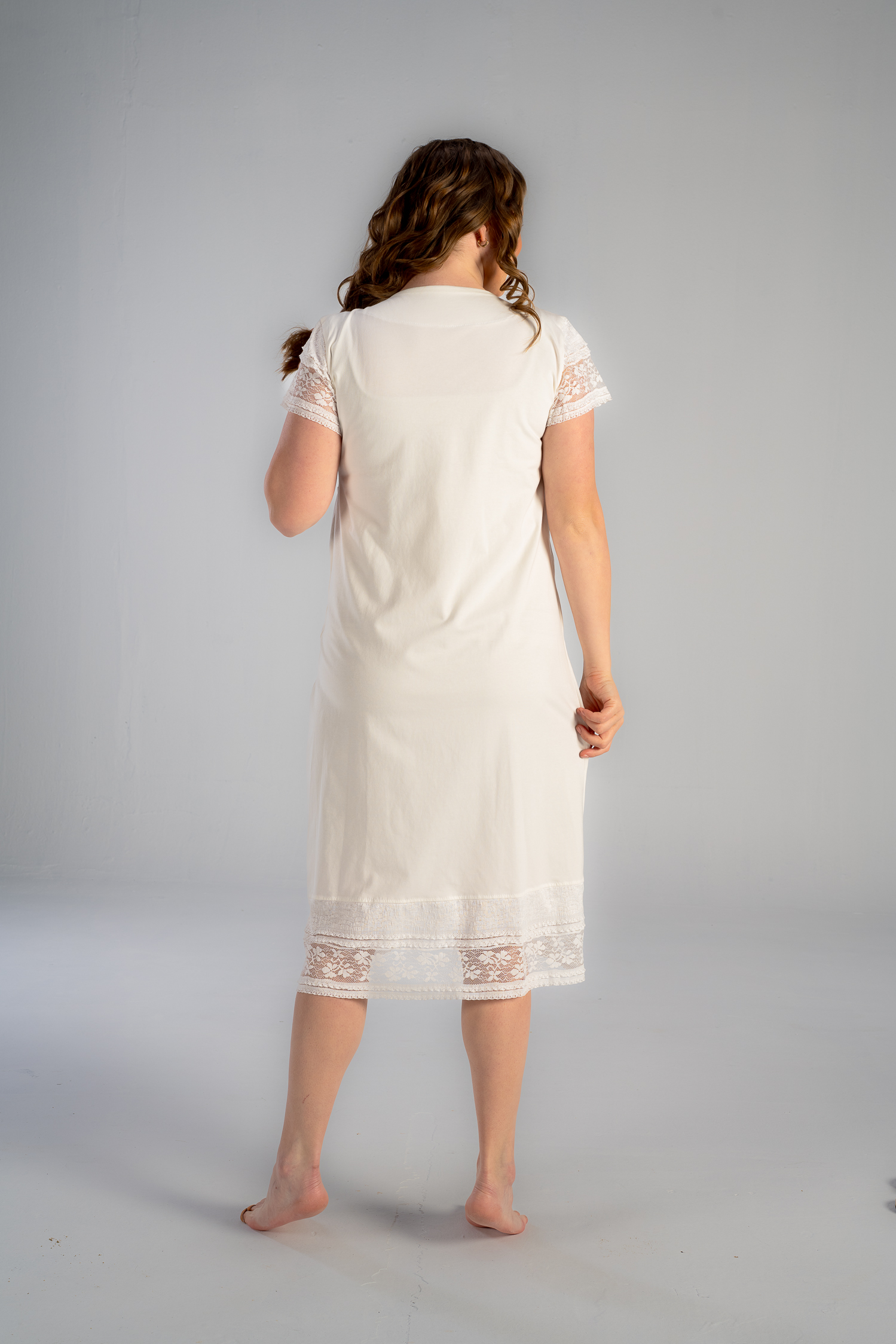 maternity nursing gown