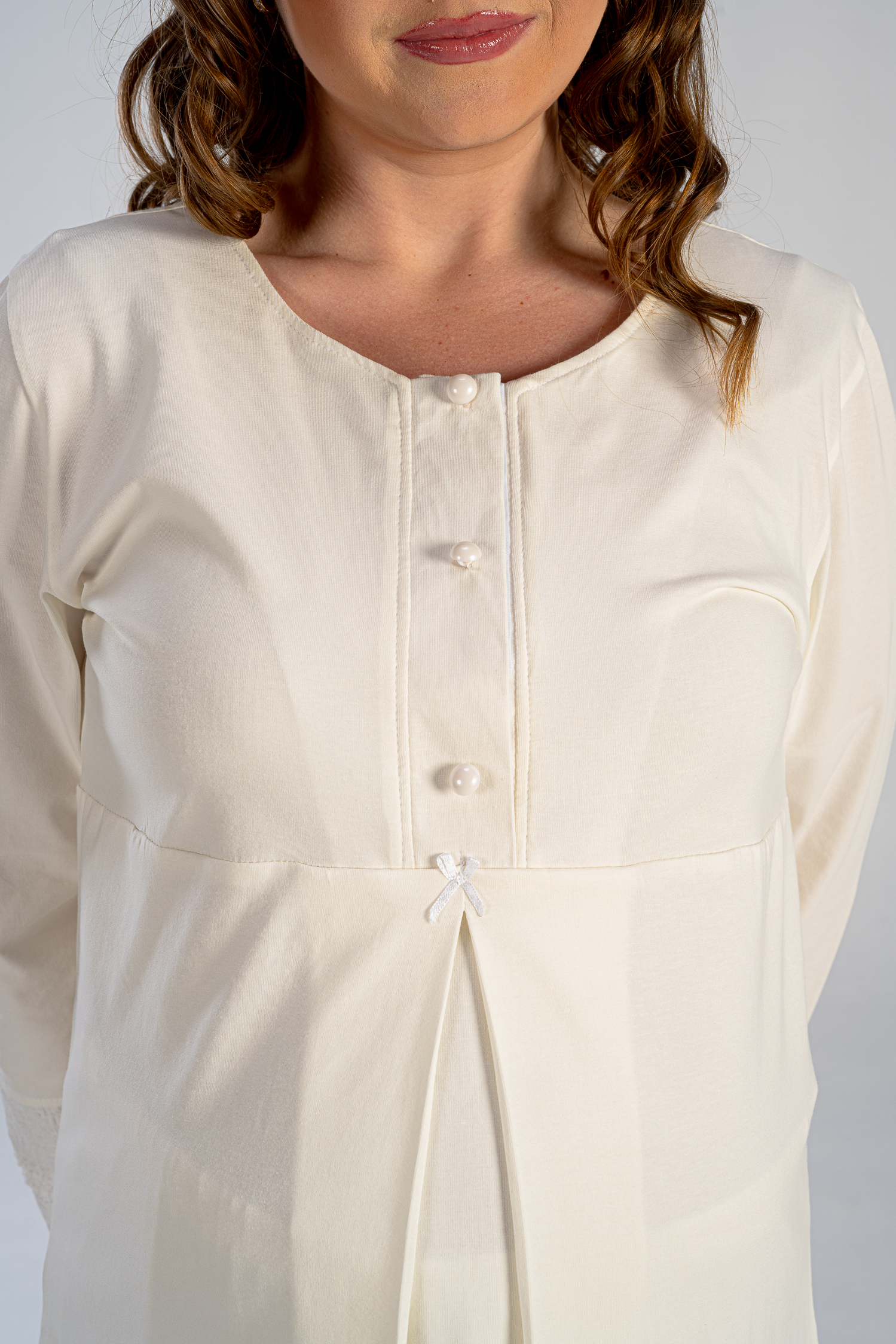 DSC_0573 long sleeve maternity pj