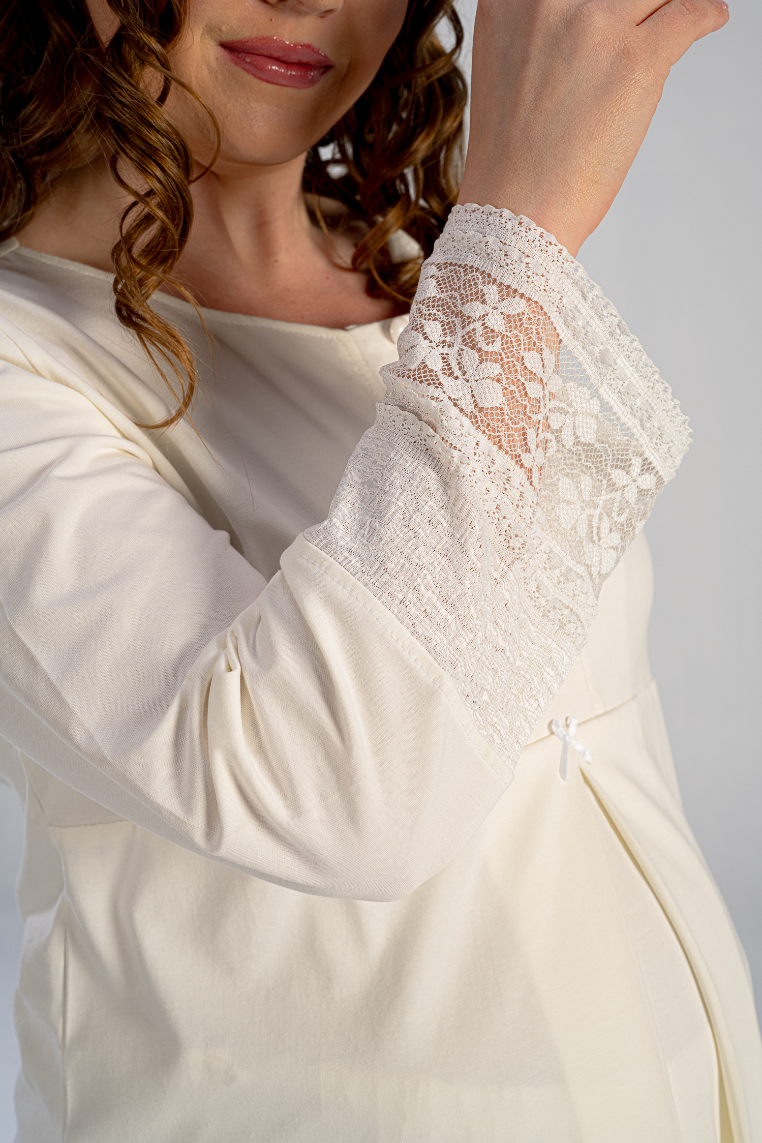 DSC_0577 long sleeve maternity pj