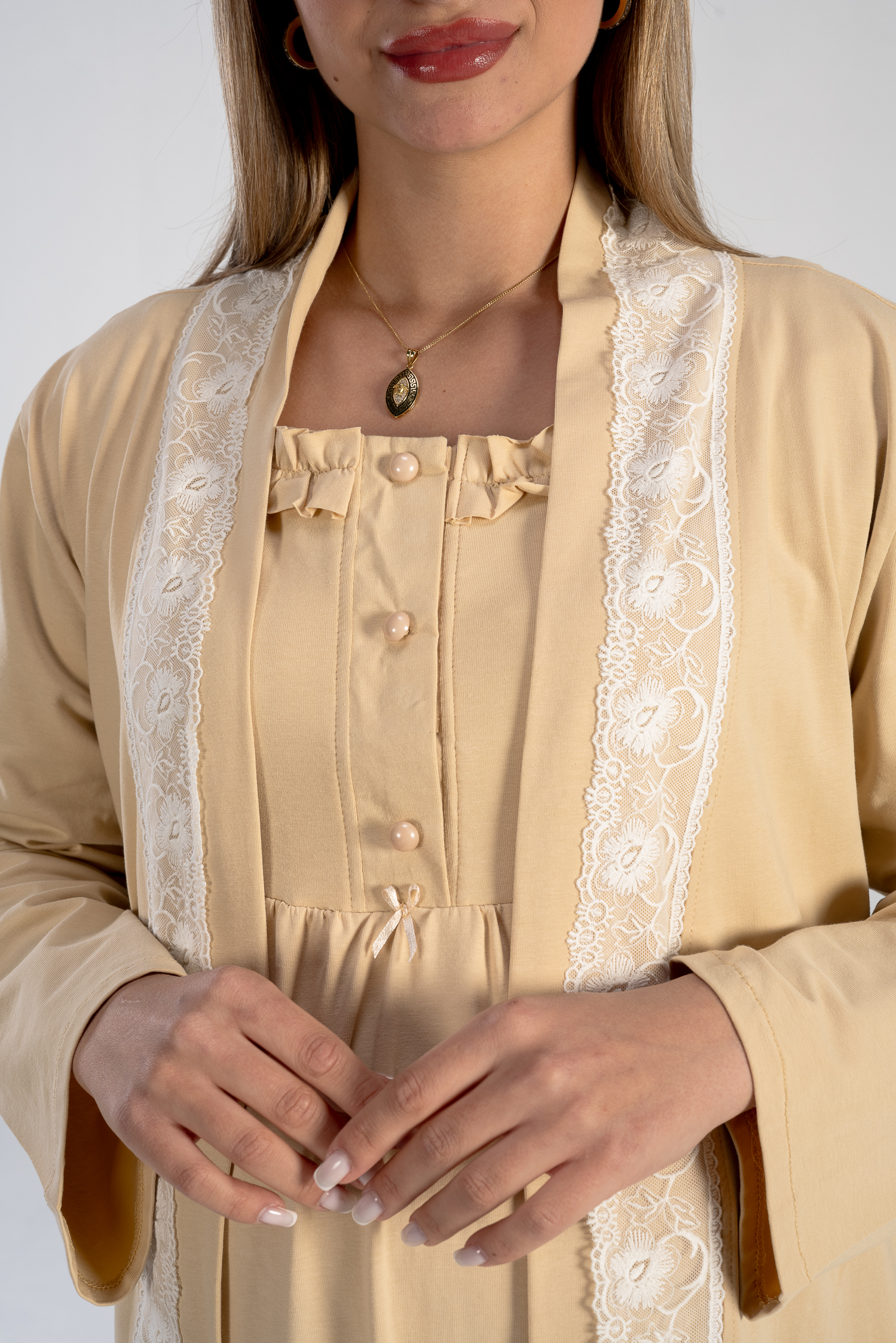 midi nightgown for maternity