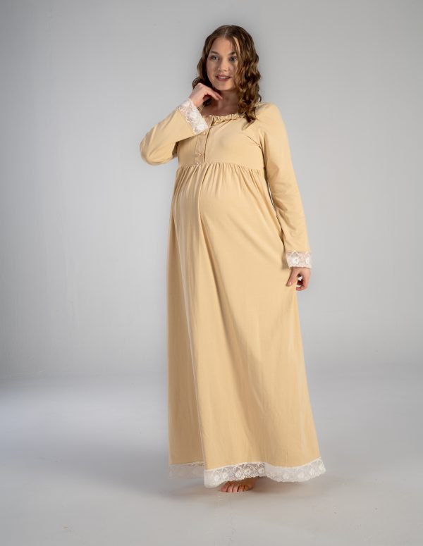 maxi maternity nightgown shop now