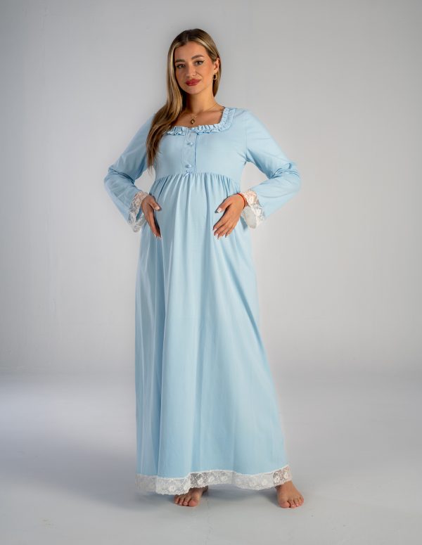 maxi maternity nightgown shop now