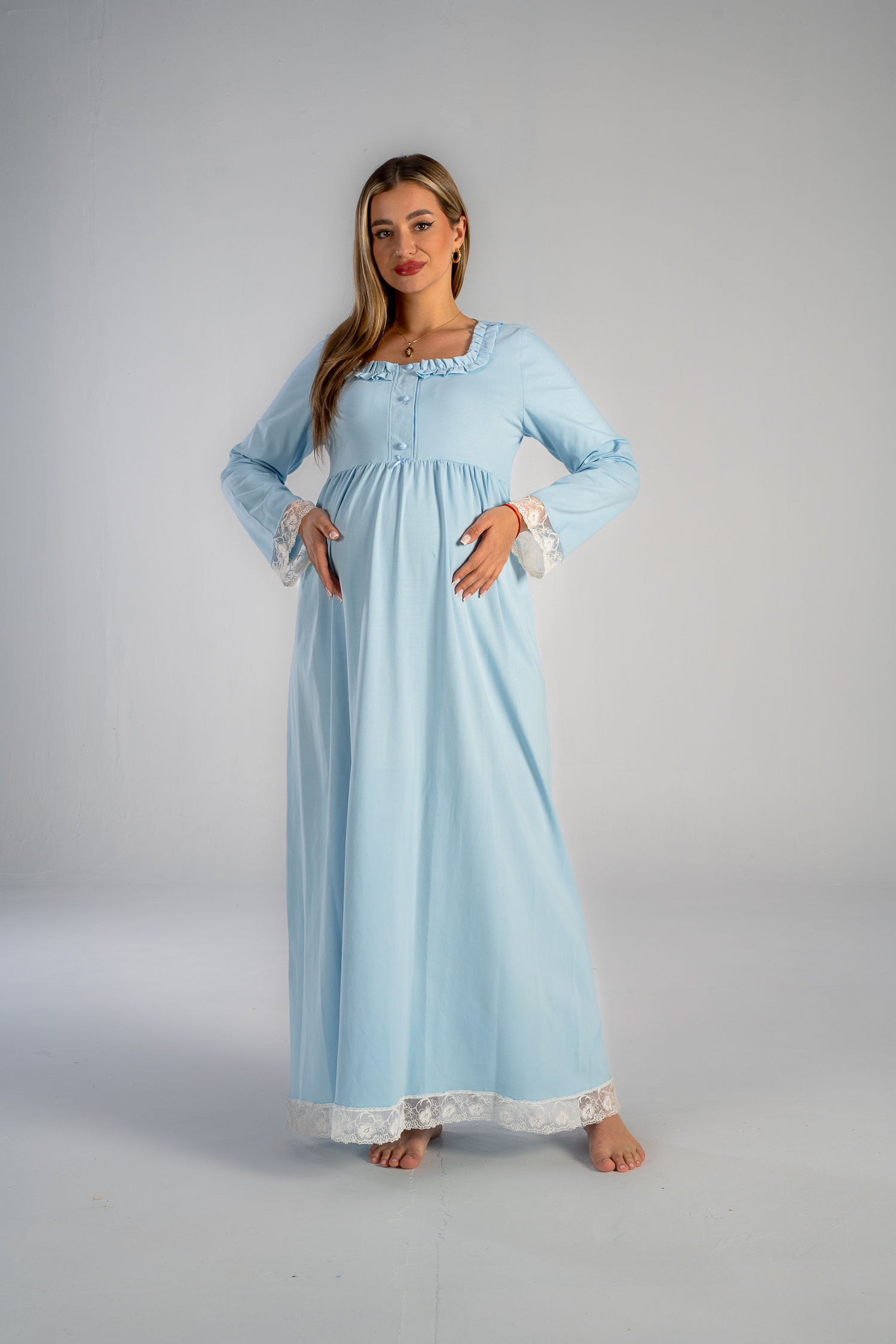 maxi maternity nightgown shop now