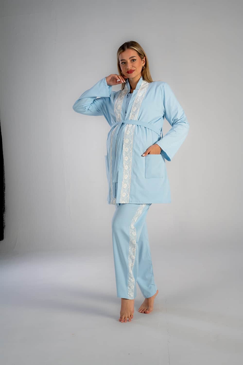 DSC_0951 Maternity And Nursing Half Sleeve PJ | 5 Colors