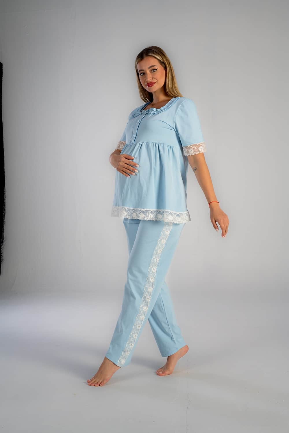 DSC_0986 Maternity And Nursing Half Sleeve PJ | 5 Colors
