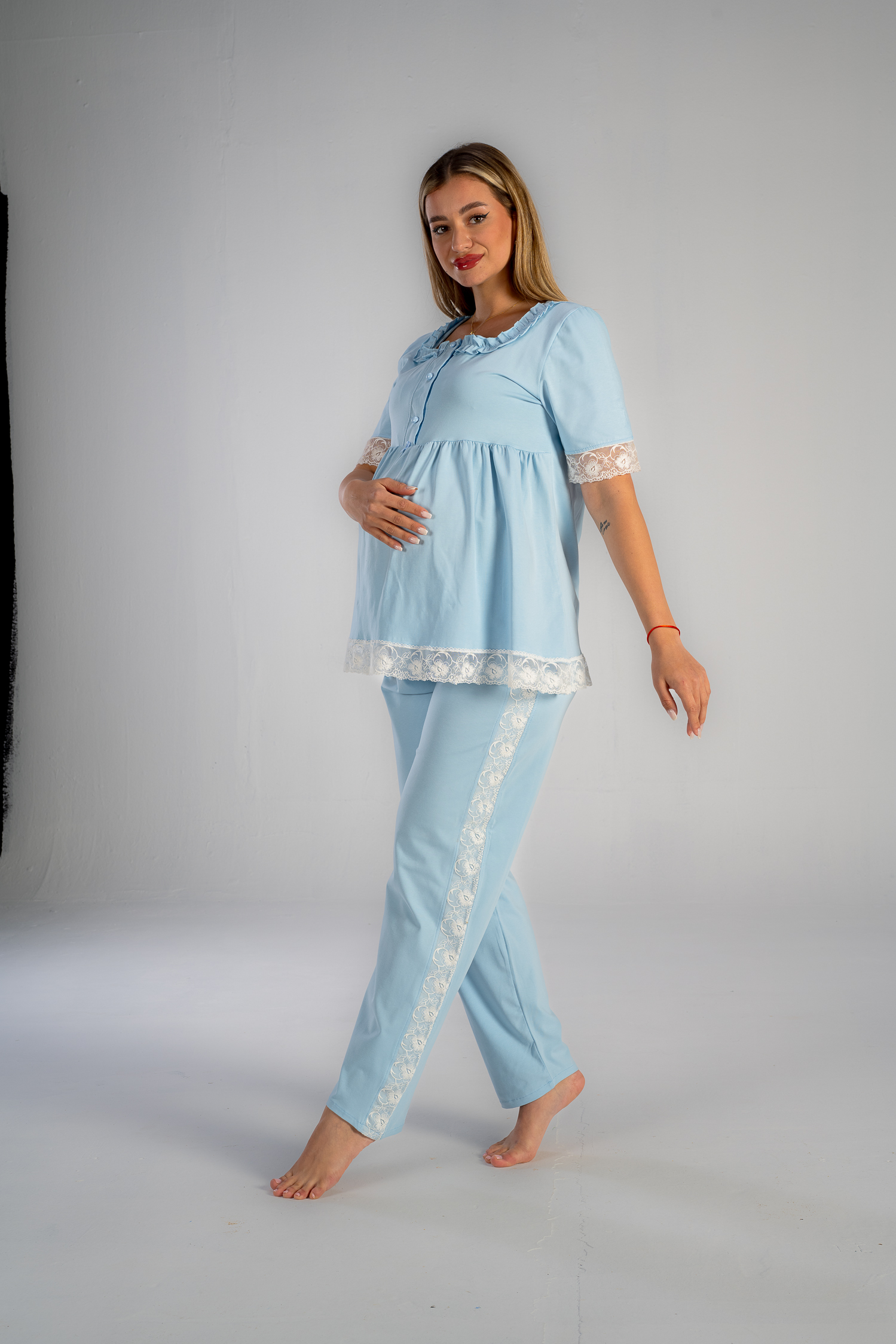 half sleeve maternity pj
