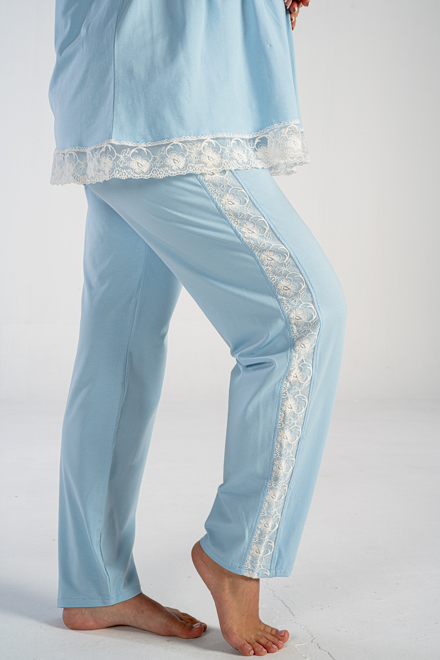 DSC_1000 (1) Maternity And Nursing Half Sleeve PJ | 5 Colors