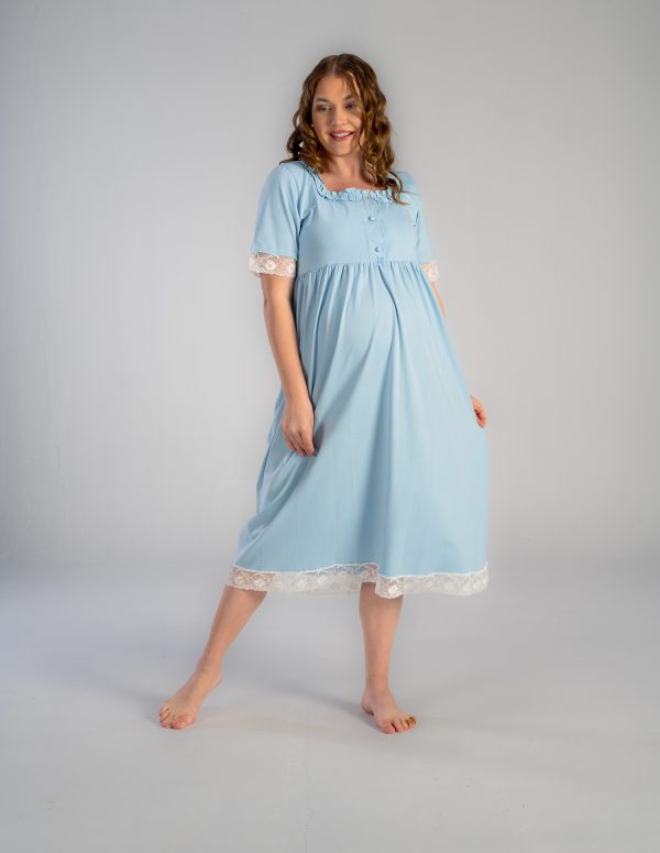maternity midi nightgown shop now!