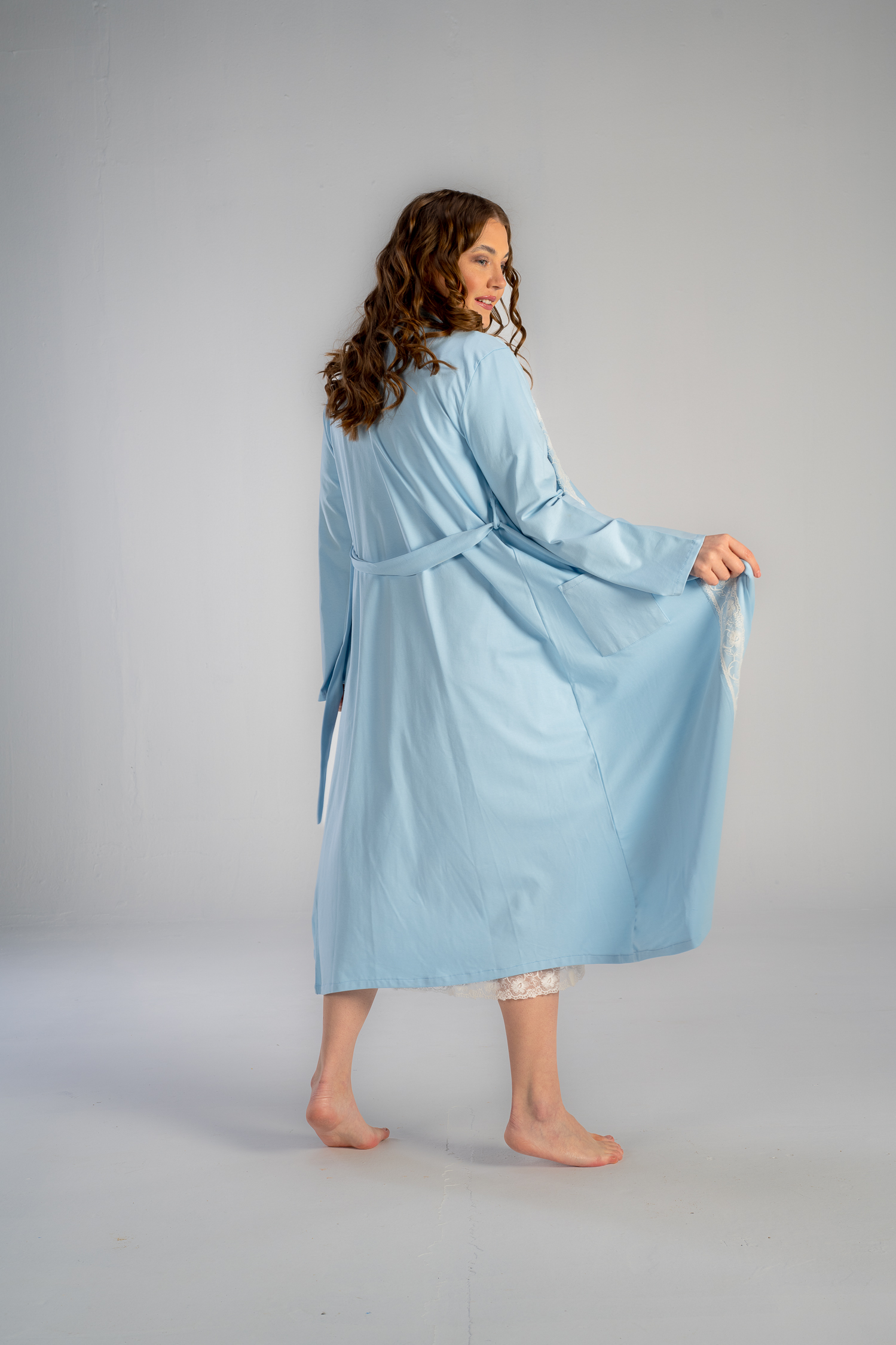 midi nightgown for maternity