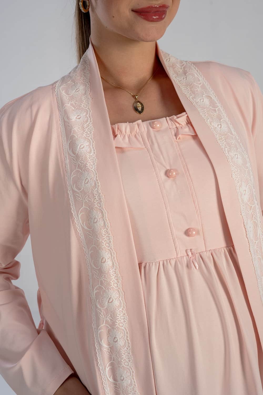 midi nightgown for maternity