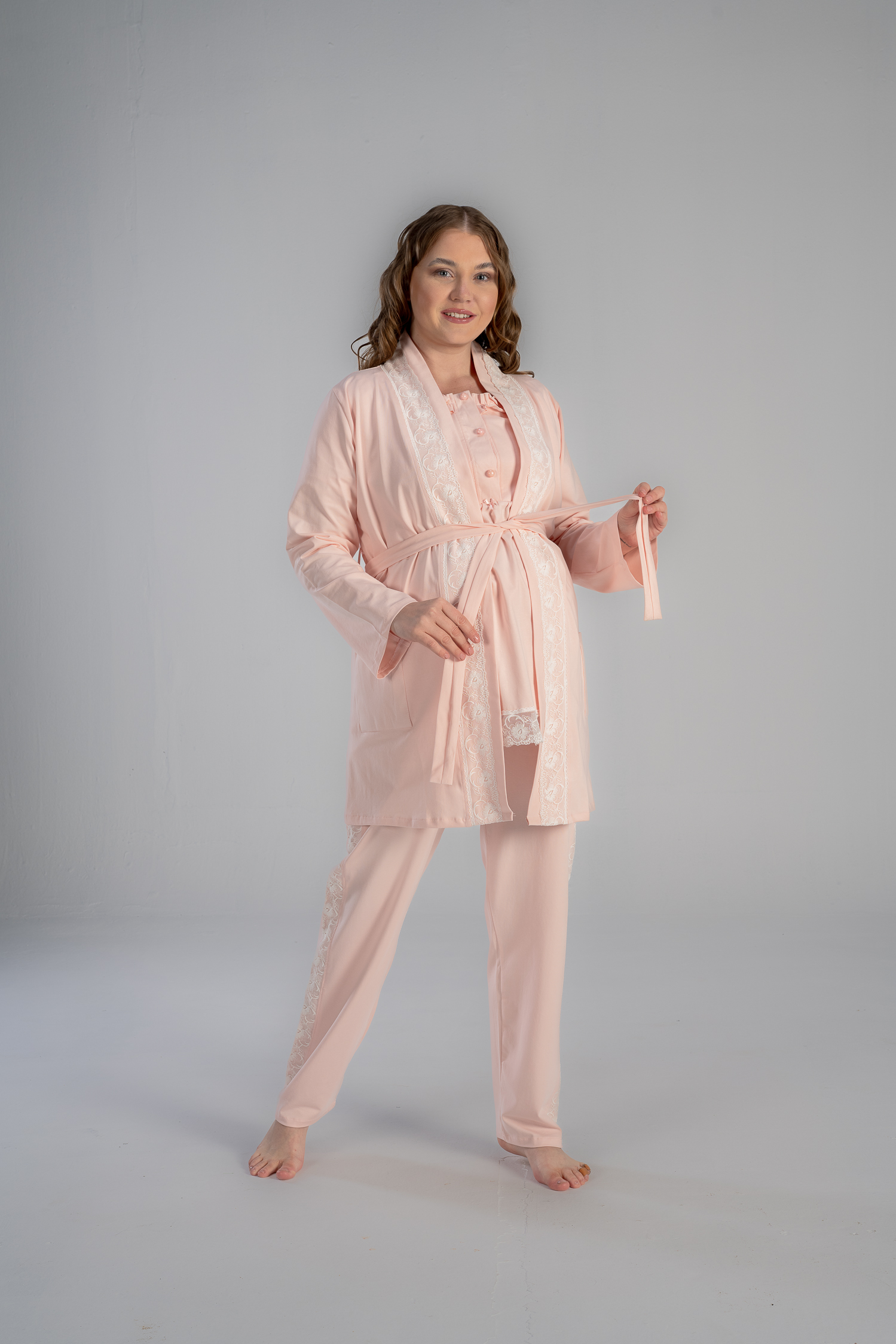 DSC_1130 (1) Maternity And Nursing Half Sleeve PJ | 5 Colors