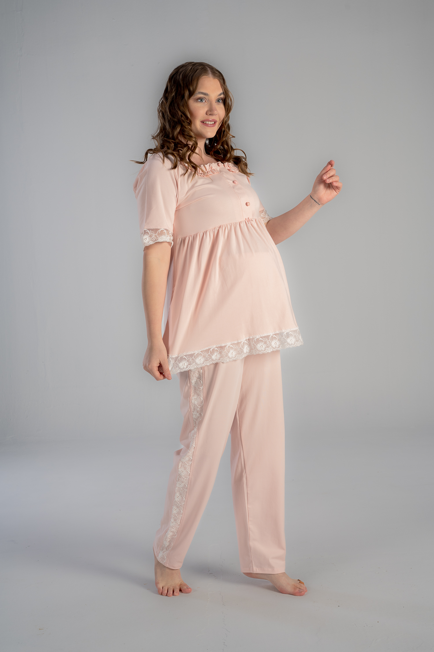 half sleeve maternity pj